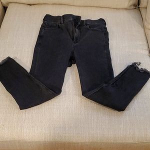 Express Black Stretch Ankle Legging